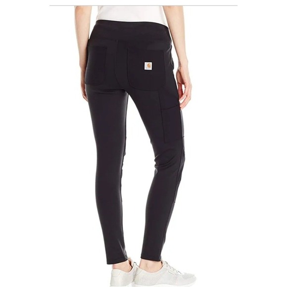 Carhartt Pants - Carhartt Force Utility Leggings Womens Medium Tall Black Rugged Flex Work Pants
